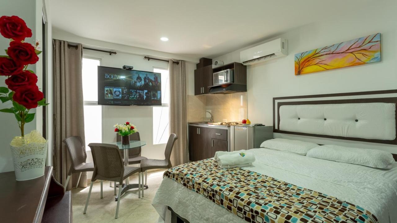 Hollywood Beach Suite Cartagena ภายนอก รูปภาพ