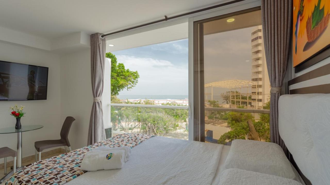 Hollywood Beach Suite Cartagena ภายนอก รูปภาพ