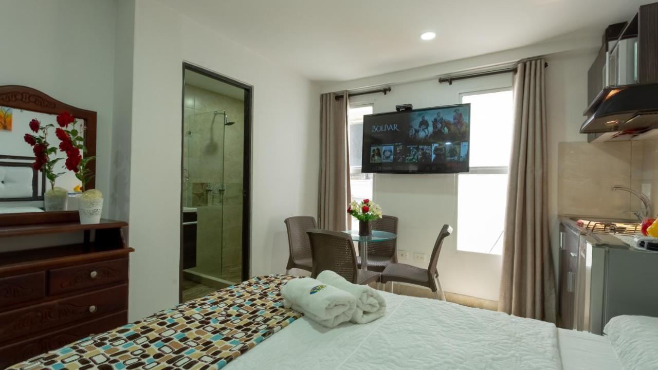 Hollywood Beach Suite Cartagena ภายนอก รูปภาพ