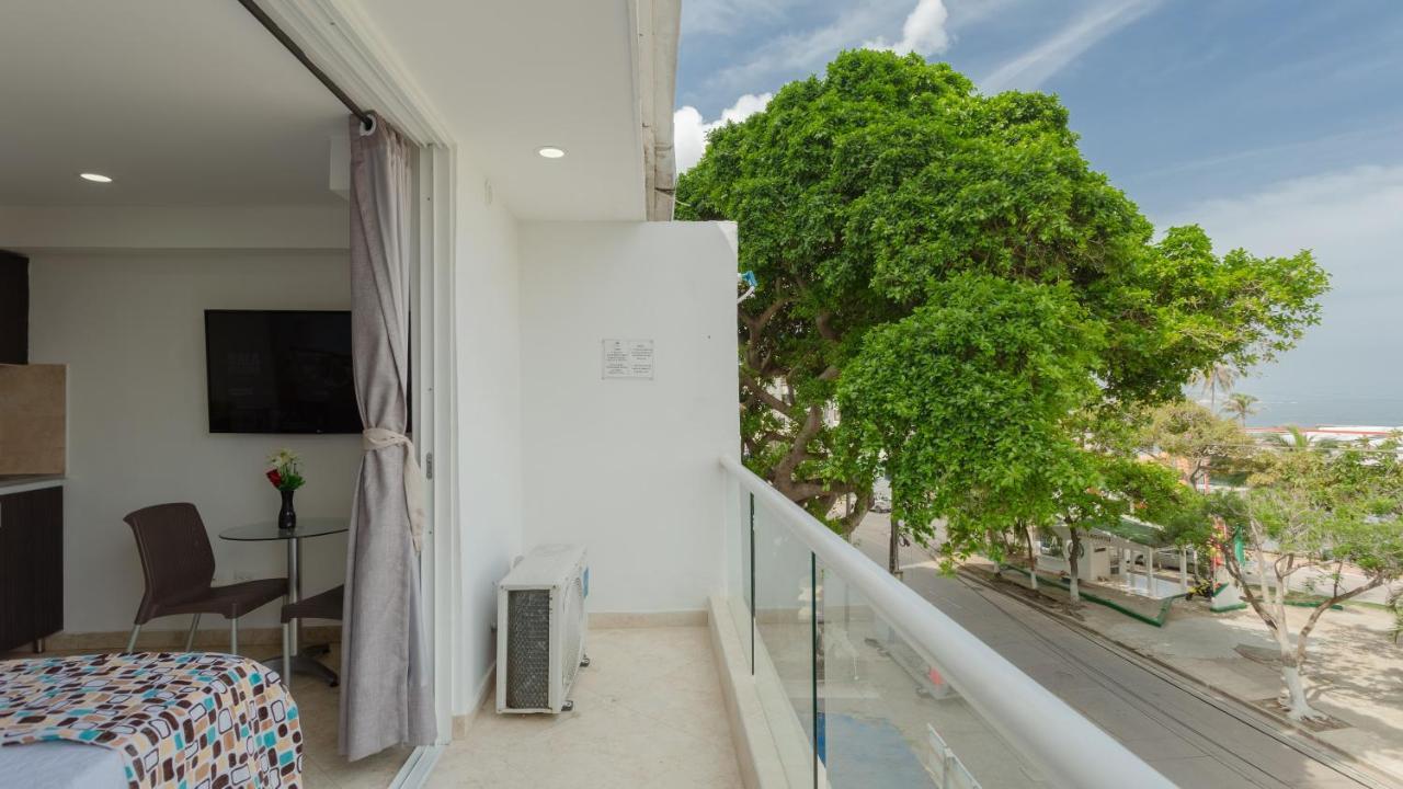 Hollywood Beach Suite Cartagena ภายนอก รูปภาพ