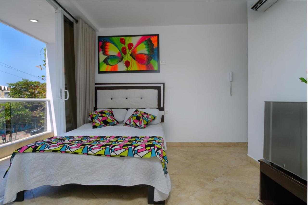 Hollywood Beach Suite Cartagena ภายนอก รูปภาพ