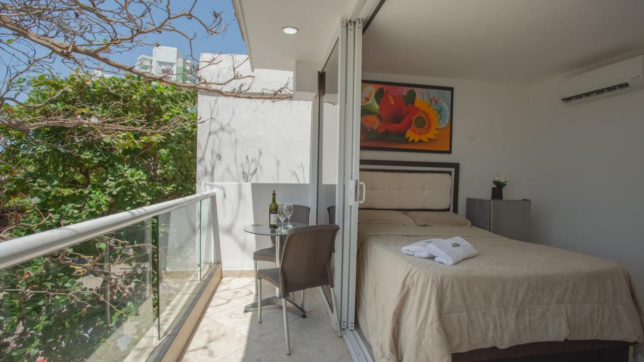 Hollywood Beach Suite Cartagena ภายนอก รูปภาพ